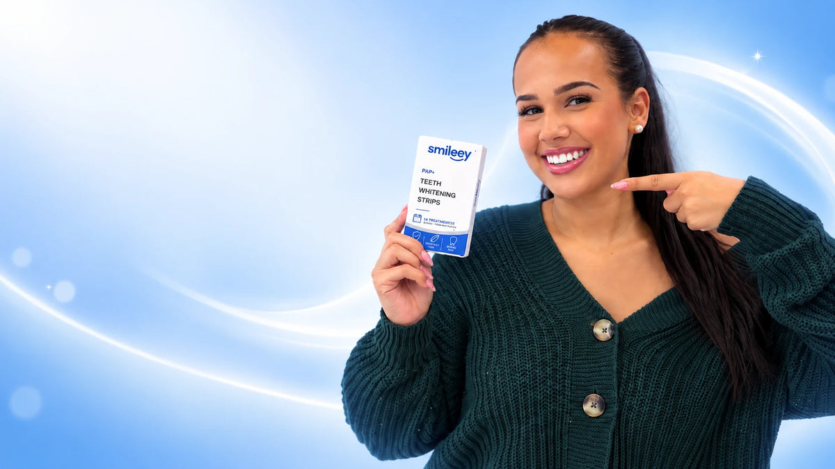 PAP+ Whitening Strips van Smileey